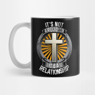 Believer Its Not A Religion Jesus Christ Mug